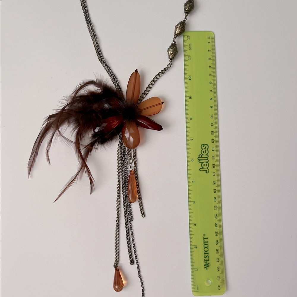 Long statement necklace - Picture 3 of 6
